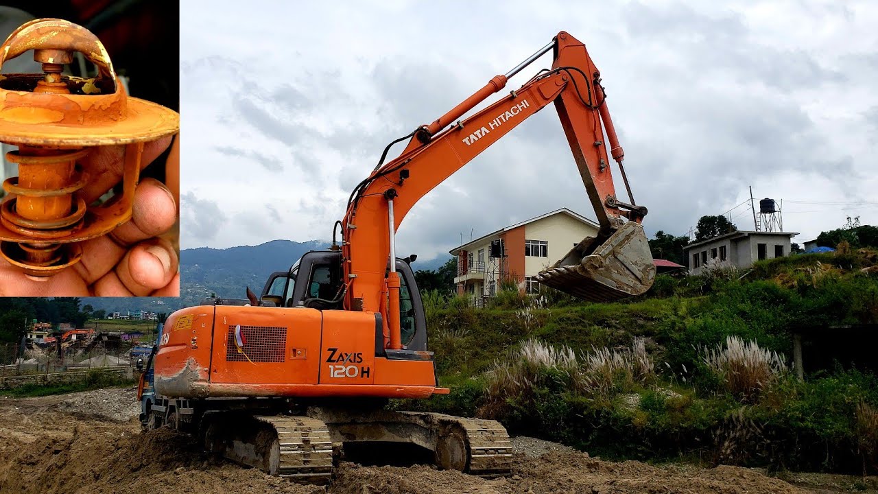 tata hitachi 120 zaxis heat engine temperature  solution