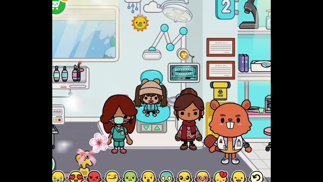 Hazel goes to the dentist 