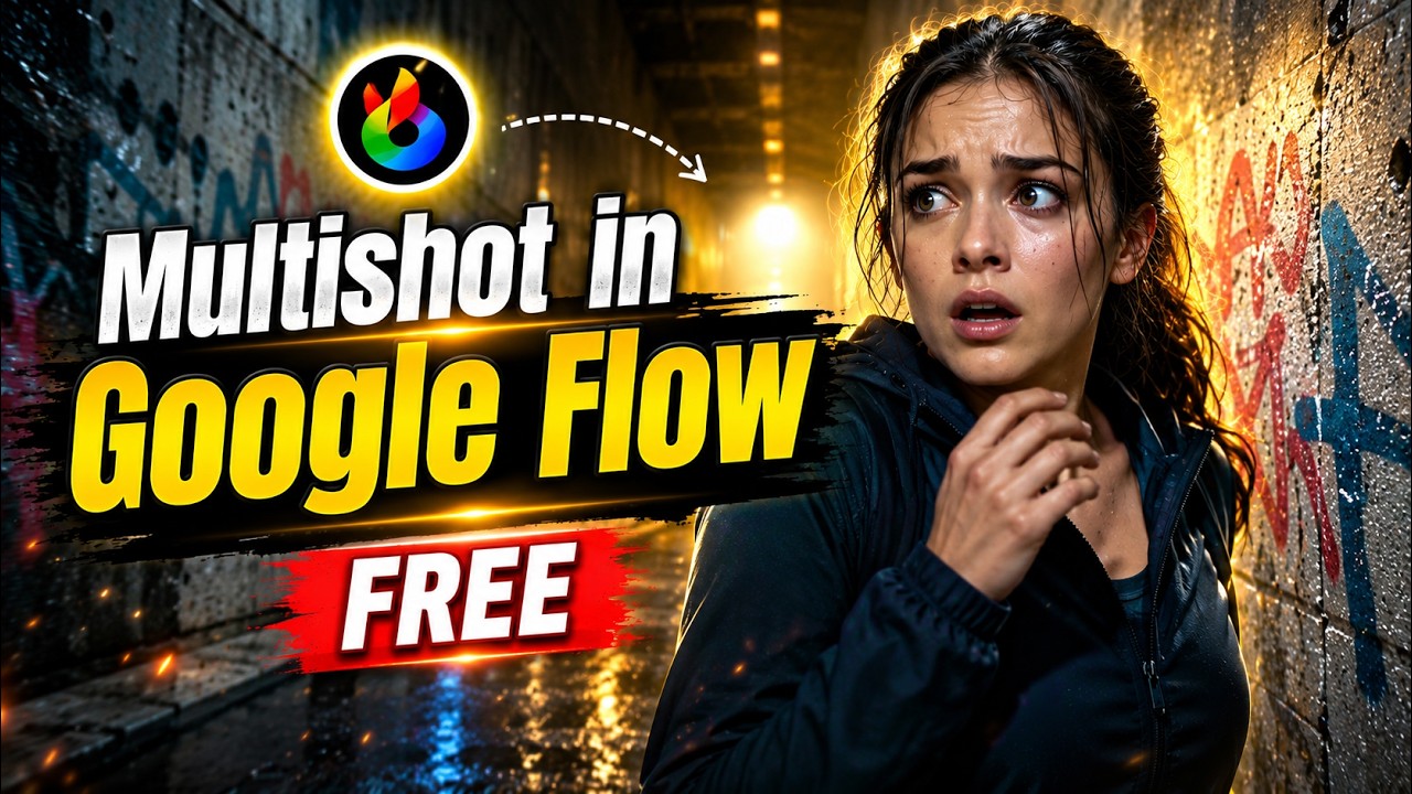 The FREE Method Behind Viral AI Videos Using Multishot in Google Flow 🚀
