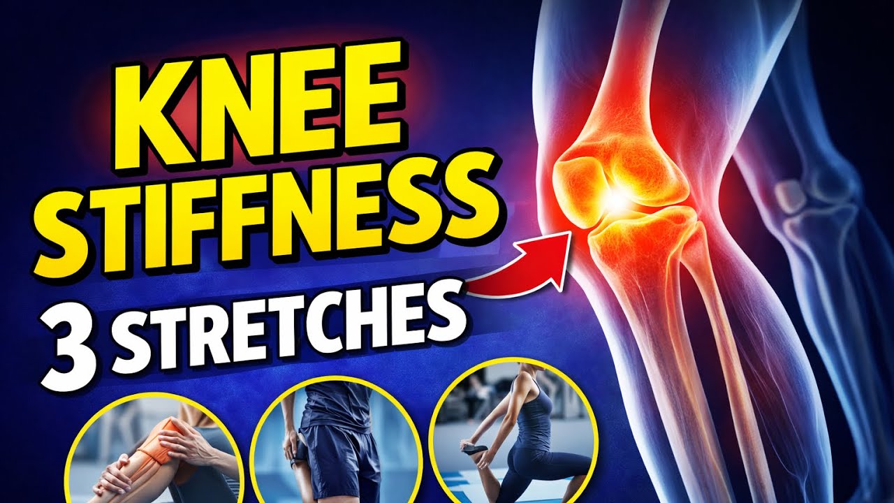 Knee Stiffness? Do These 3 Stretches to Restore Knee Mobility and Range of Motion