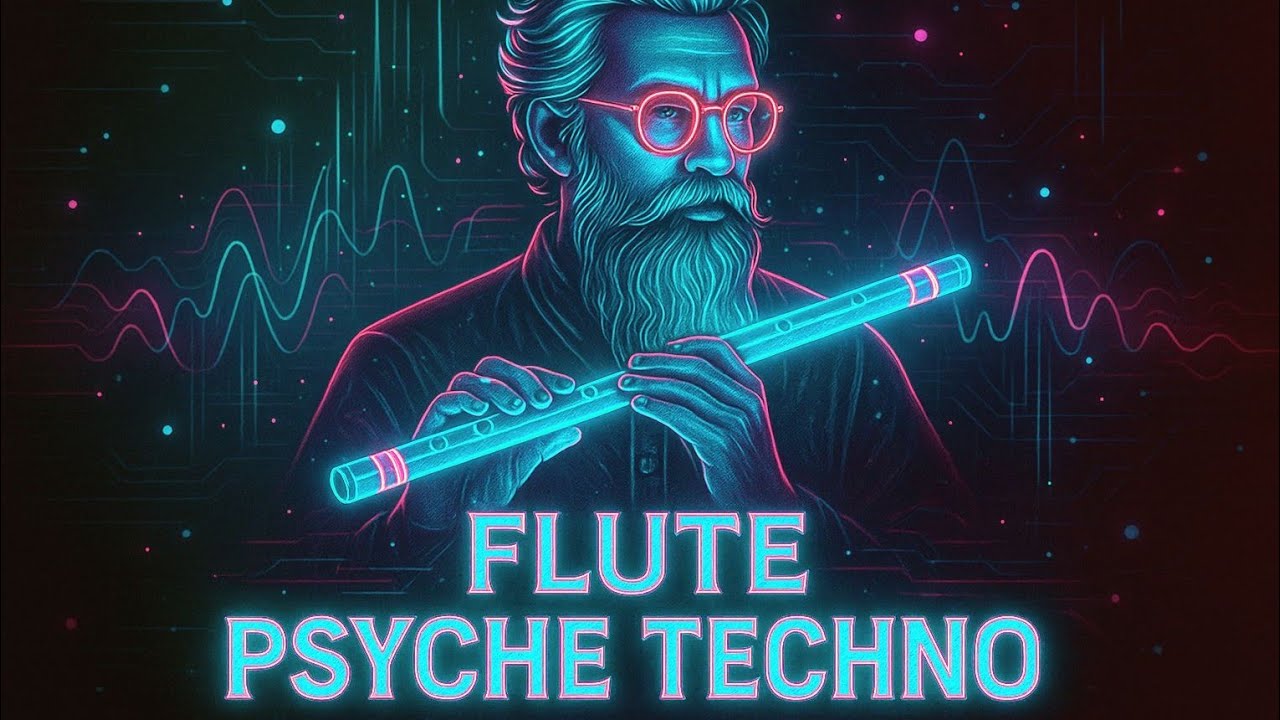Flute Psyche Trance Techno &ndash; The Rise of Neon Flute Energy | DJ NIUQES #music
