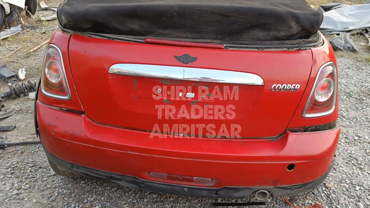 MINI COOPER PETROL  AUTOMATIC TWO DOOR CONVERTIBLE PARTS AVAILABLE - SHRI RAM TRADERS AMRITSAR