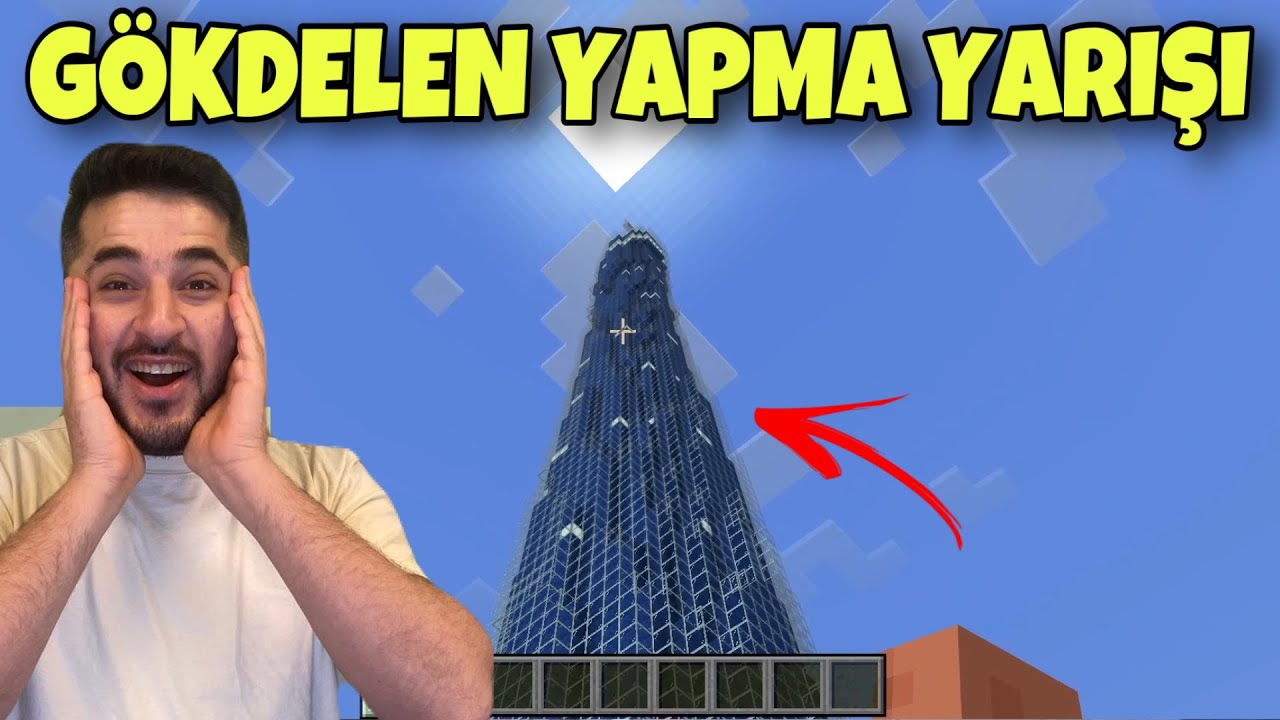 EN Y&Uuml;KSEK G&Ouml;KDELEN YAPAN KAZANIR! -MINECRAFT