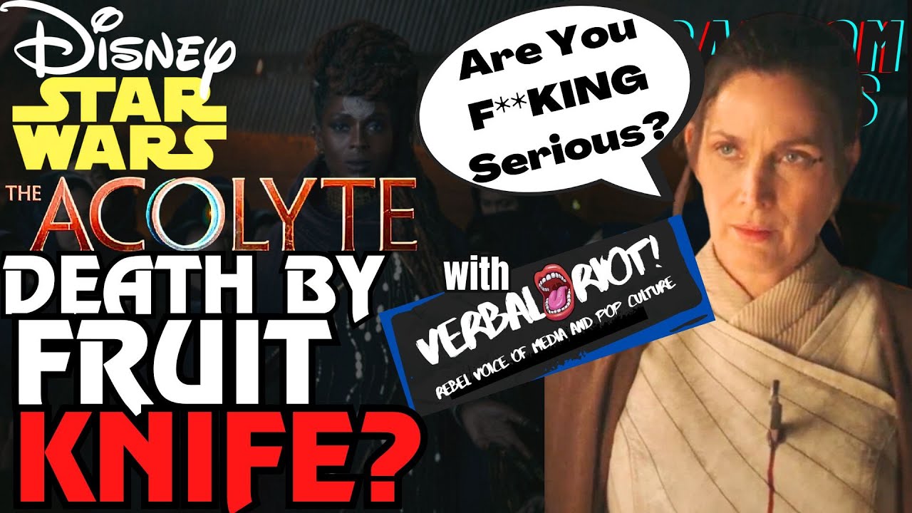 Disney Star Wars The Acolyte - How To Kill A JEDI MASTER. Lightsaber? FRUIT KNIFE Works Just Fine!