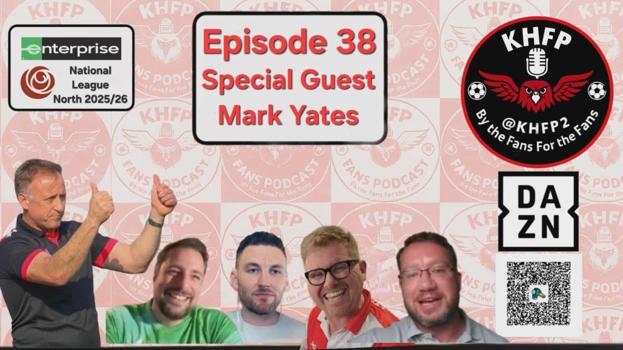Kidderminster Harriers Fans Podcast Episode 39 with Mark Yates