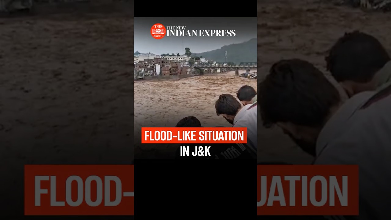 Heavy rain triggers flood-like situation in J&K's Rajouri, residents urged to stay alert