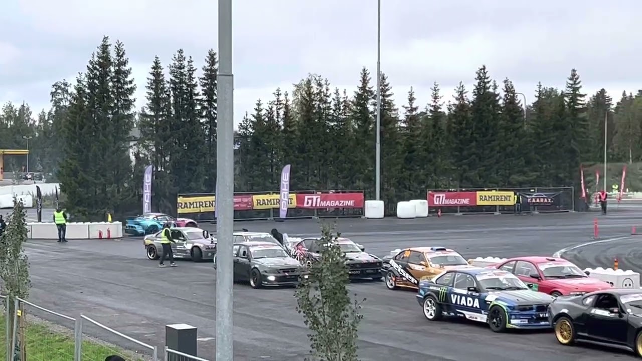 Kalle Rovanper&auml; on track, Venetsia Drifting 2022