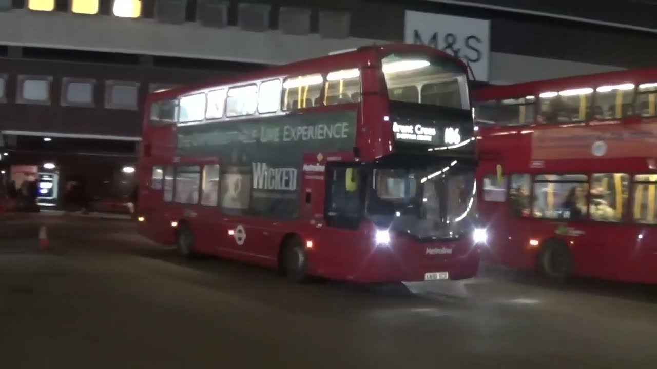 Buses in Brent Cross 10/01/2026