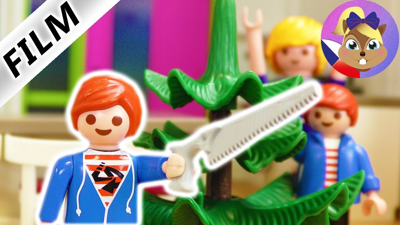 Playmobil příběh | Ukradený vánoční strom | Julian je dřevorubec! | Rodina Dvořákova