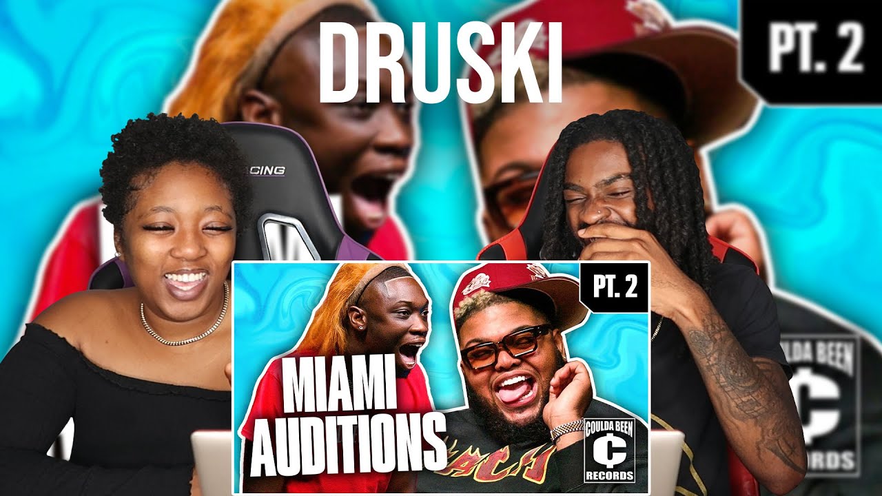 Coulda Been Records MIAMI Auditions pt. 2 Hosted by Druski | REACTION