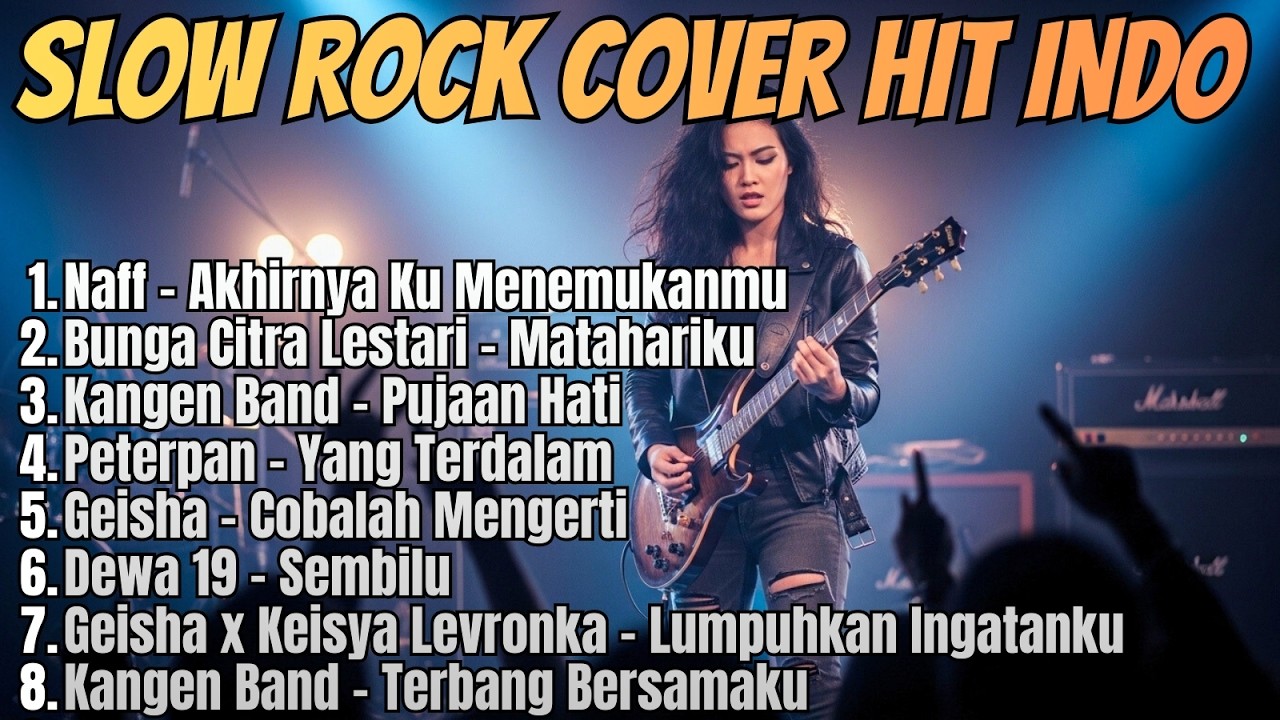 Lagu Lama Nostalgia Indonesia │ Slow Rock Cover Terbaru Tembang Kenangan Paling Populer