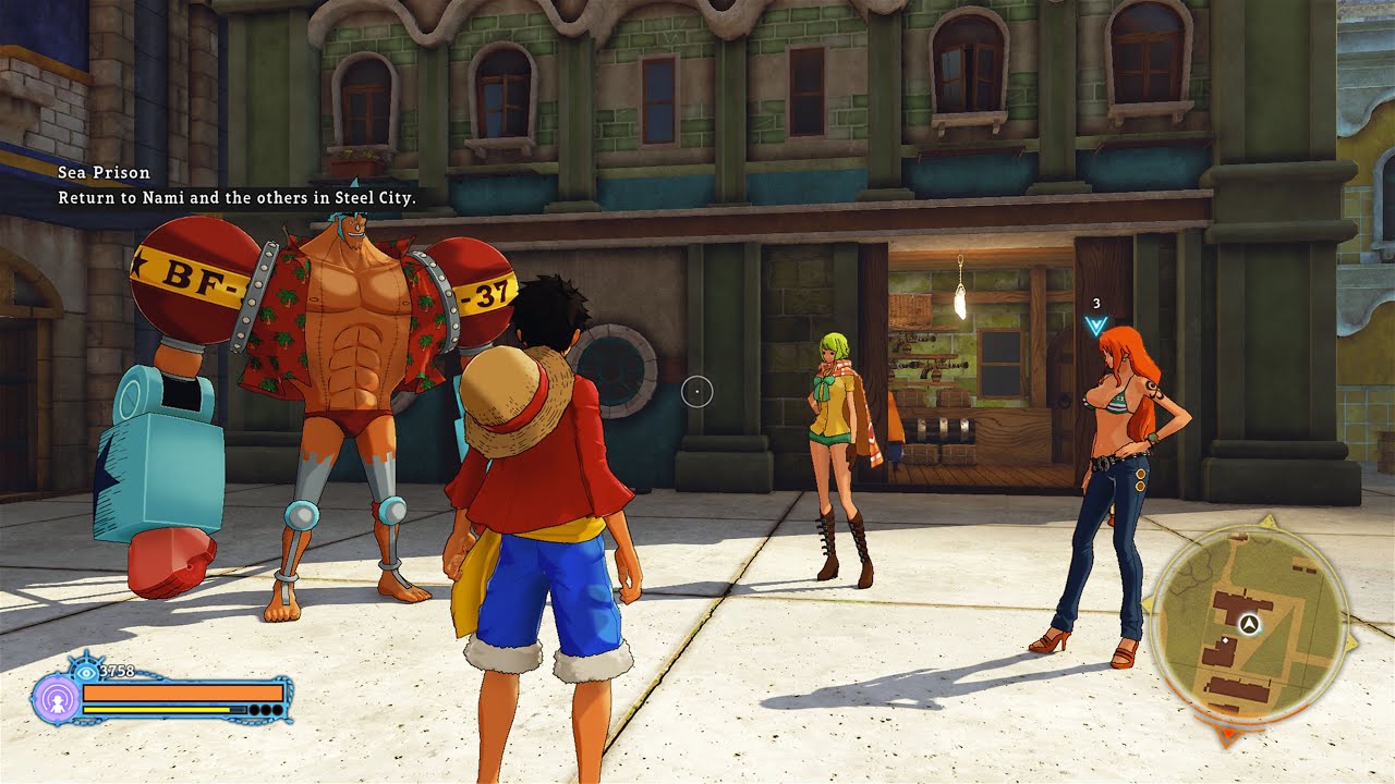ONE PIECE - World Seeker (4K) - Gameplay Part 9 - Rescue Franky