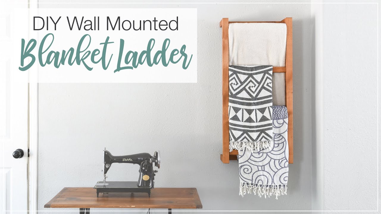 Wall mounted Blanket Ladder