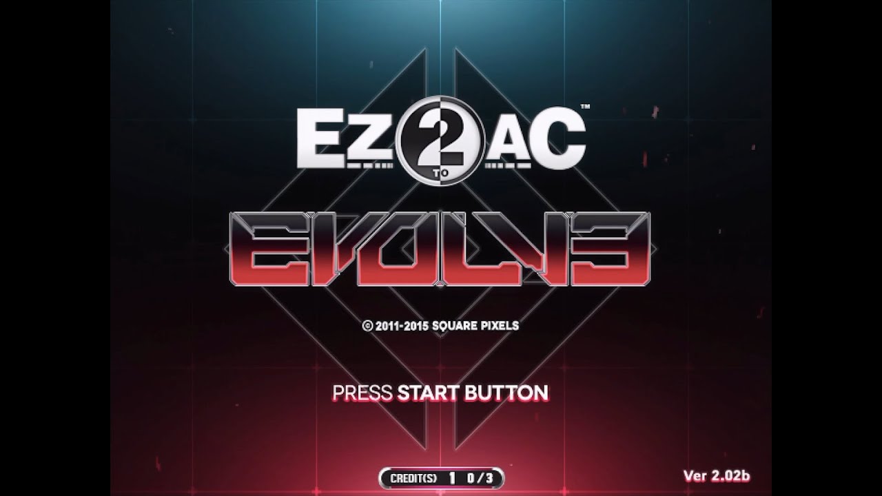 [EZ2AC : EVOLVE] Title Screen & All Theme (Ver 2.02b) [2X Upscale]
