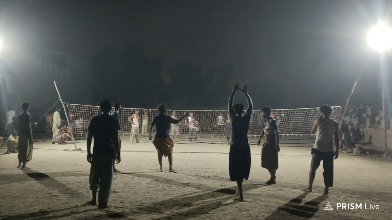 Papai Daira Rajo sial club vs chota Dari qazi faro club match qasba Gujrat #volleyball #livematch 