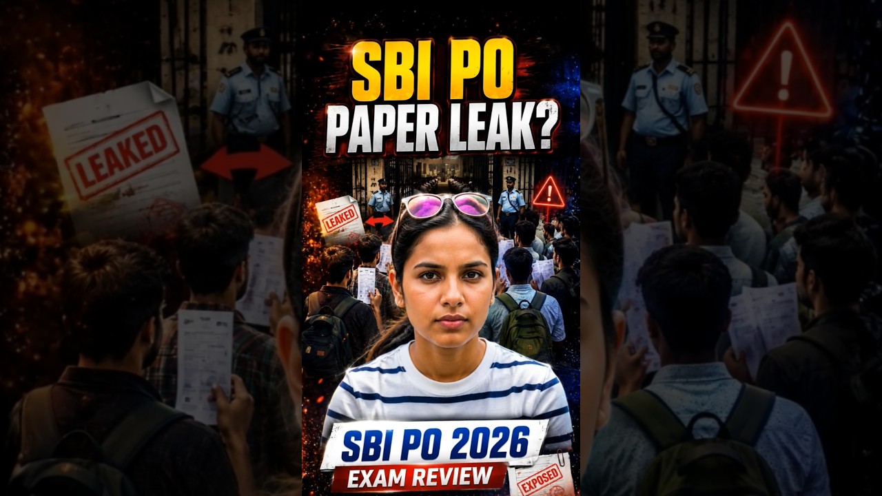 😱 SBI PO 2026 Exam Review | एक Paper Leak और सालों की मेहनत बर्बाद #sbi #shorts #review #sbipo