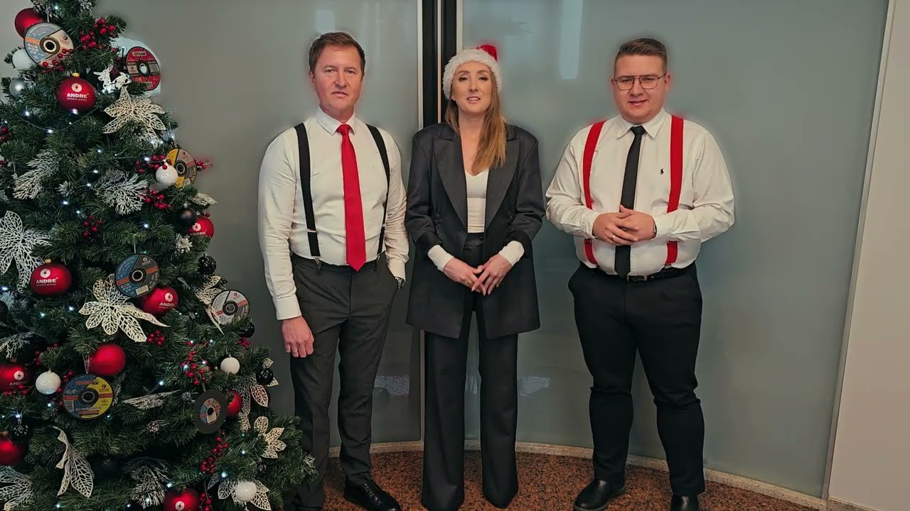 Życzenia Świąteczne 2025 DIAMENTPOL grupa ANDRE ABRASIVE ARTICLES!