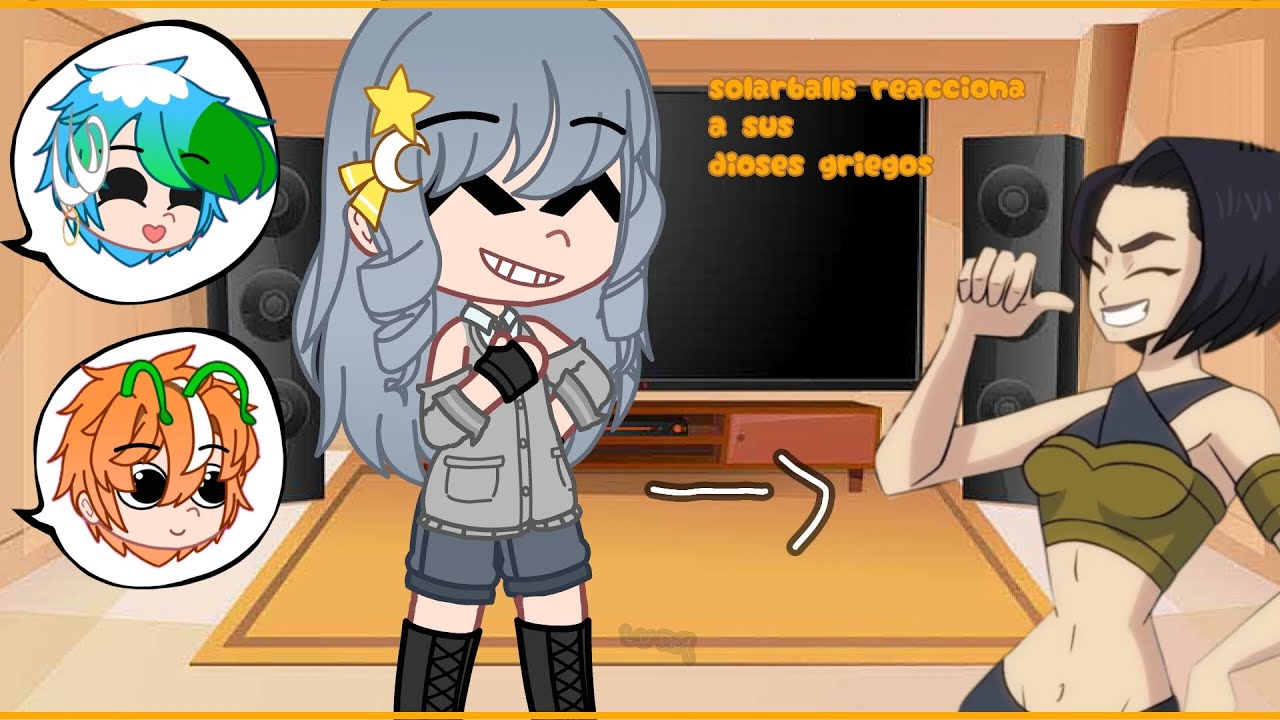 ||•✨SOLARBALLS reacciona a sus dioses griegos🏛️✨•||~Luna🌕/Artemisa 🏹[original][ STAR_gacha°]parte 2