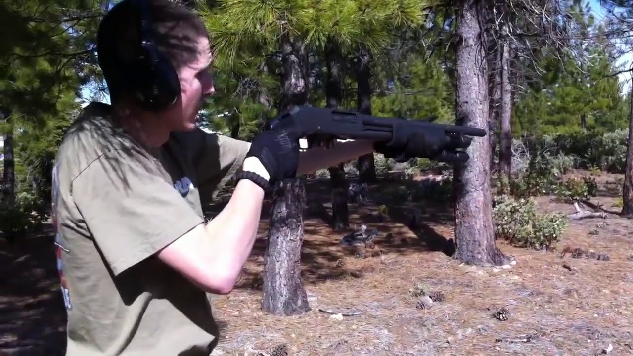 Pistol grip shotgun technique Part:1