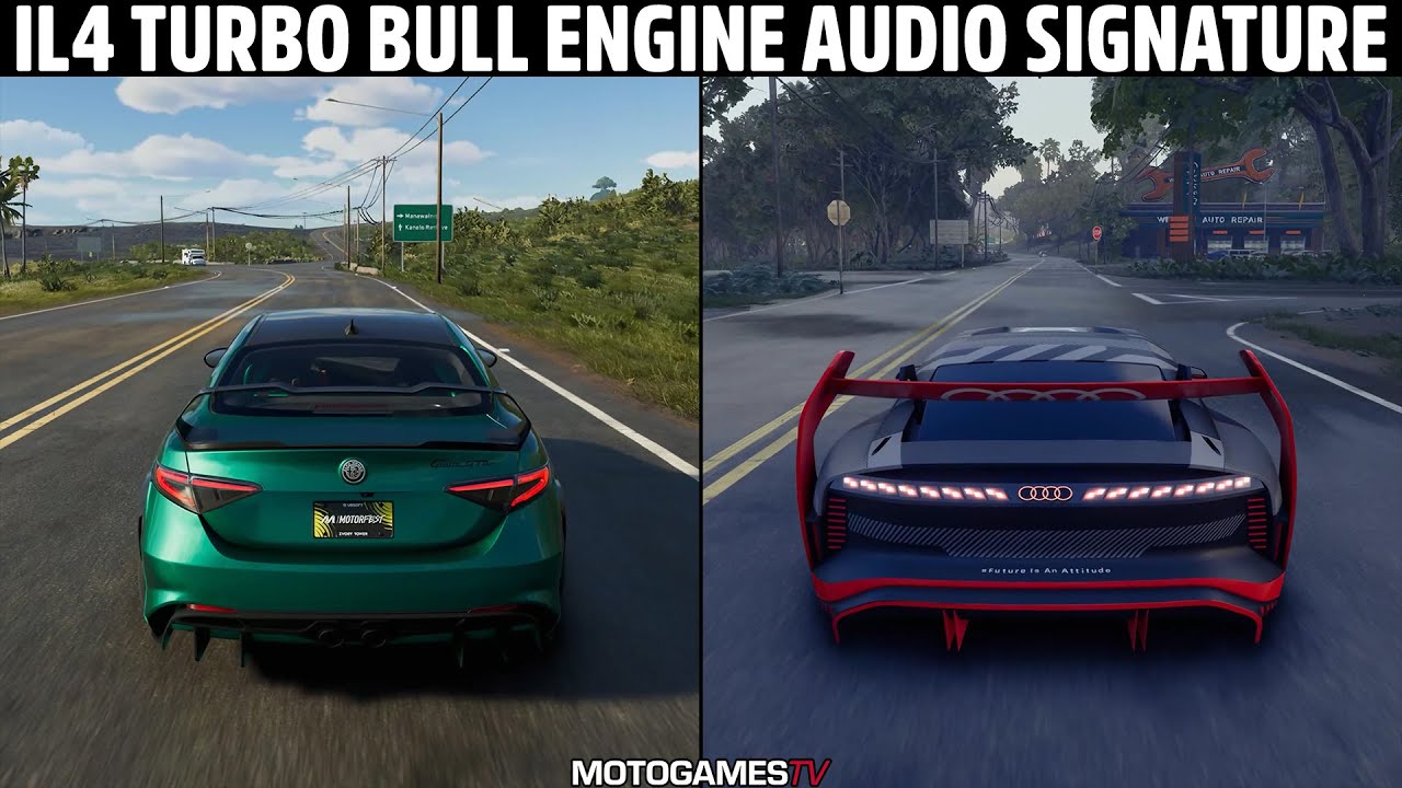 The Crew Motorfest - IL4 Turbo Bull Engine Swap vs Stock Cars Comparison