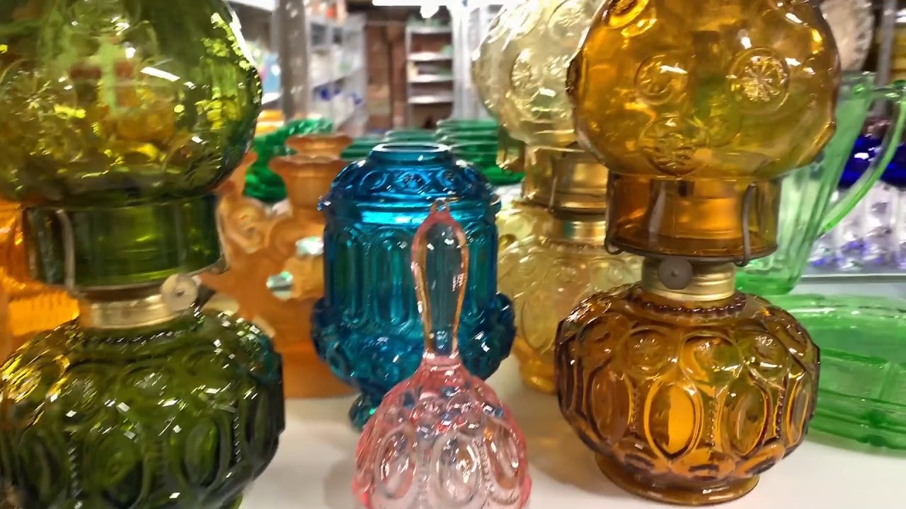 American Made Glassware of the Depression, Elegant, and Mid-Century Eras.