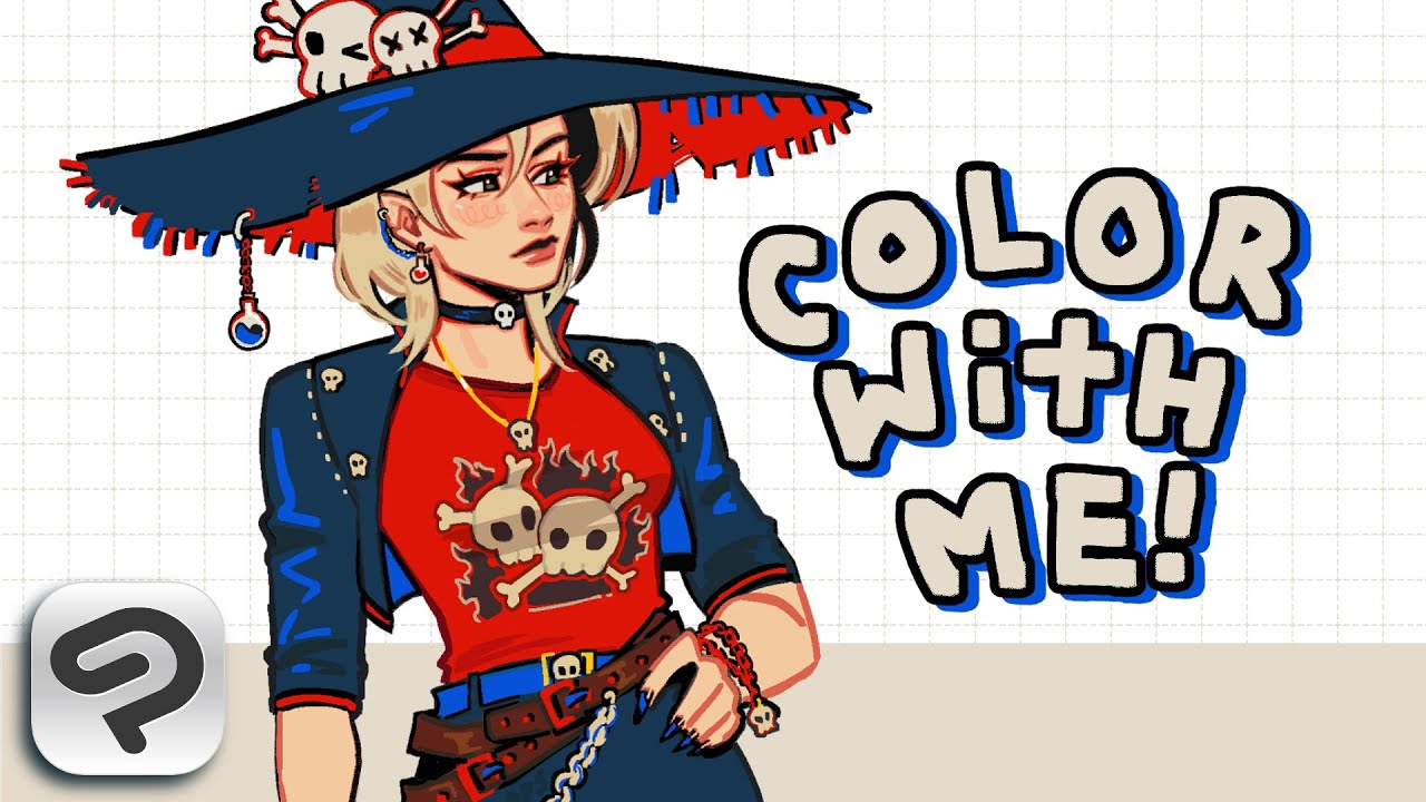 ♡ color with me! drawing and talking | CLIP STUDIO PAINT