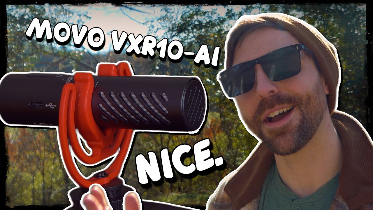 Movo VXR10-AI: NICE Beginner Shotgun Mic for Content Creators! | AI Noise Cancellation??