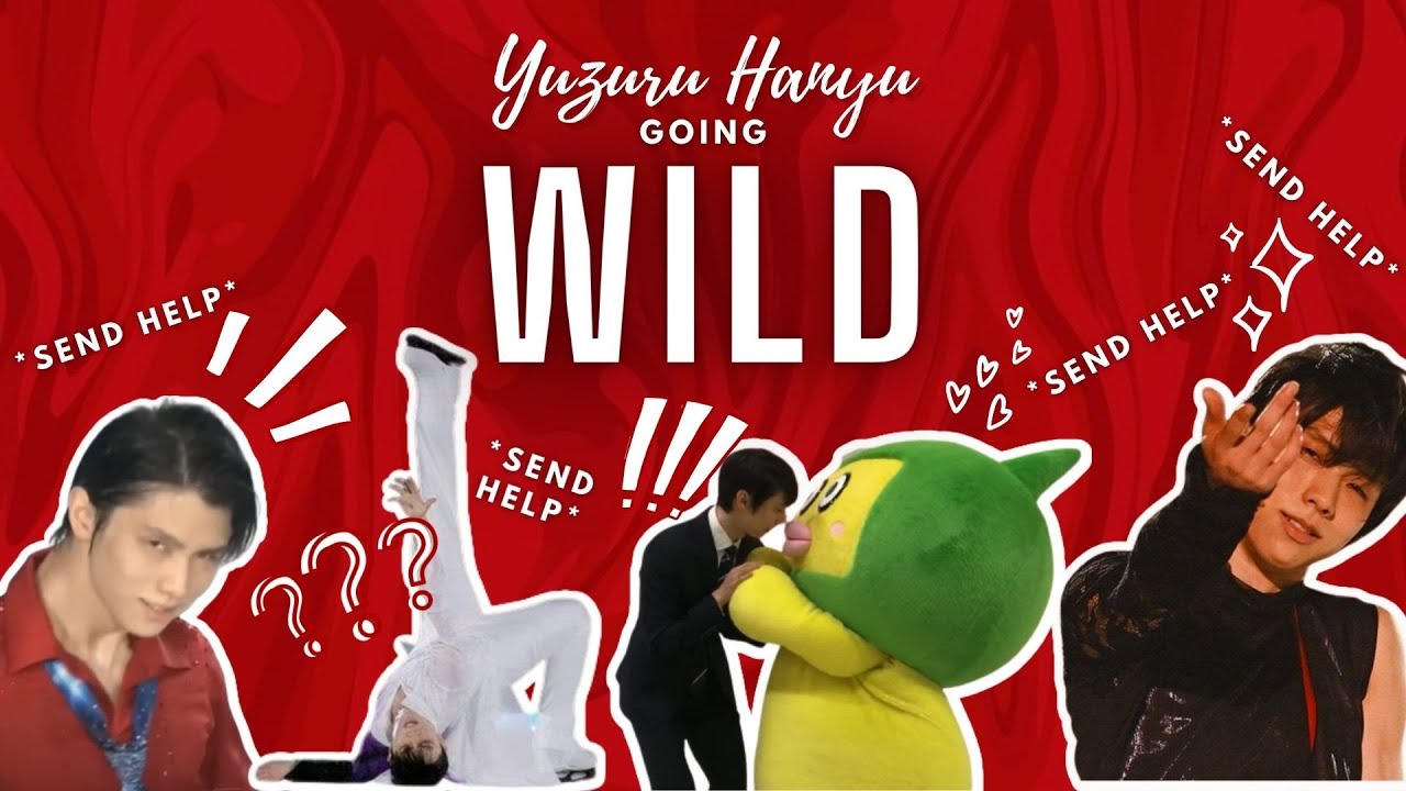 Yuzuru Hanyu going wild these days (羽生結弦)