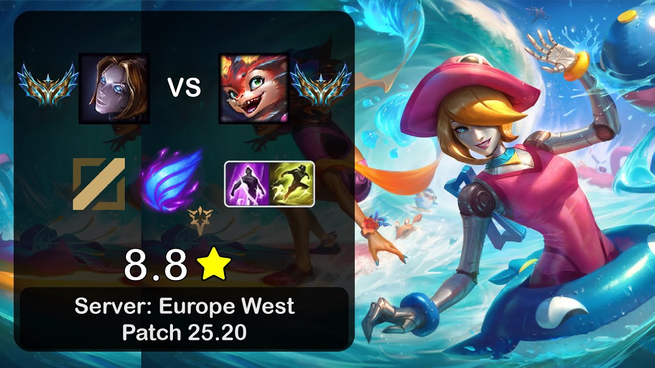 Orianna Mid vs Smolder - EUW Challenger - Patch 25.20