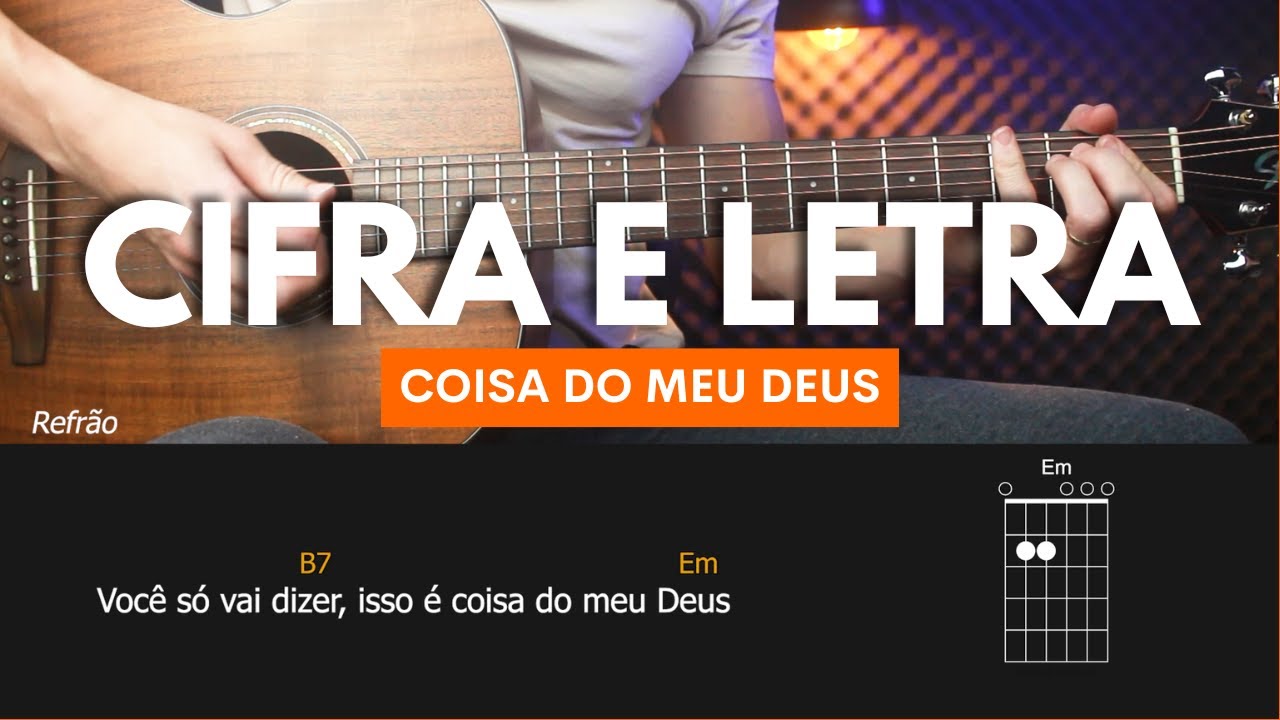 COMO TOCAR COISA DO MEU DEUS - Dalete Hungria (LETRA E CIFRA LEIQS) aula de viol&atilde;o