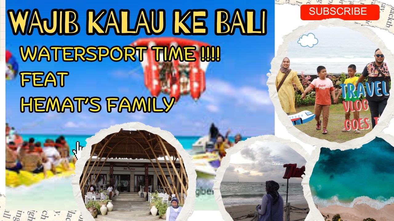 WATER SPORT TIME !!! Feat Edi Wiriyawan Fams
