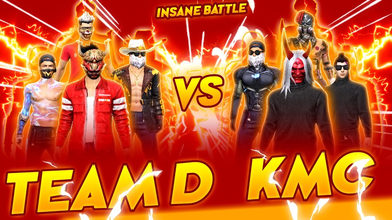 TEAM D D VS INDIA’s MOST OLDEST GUILD KMC | INDIA VS INDIA 🇮🇳 | MOST DANGEROUS CUSTOM EVER🔥