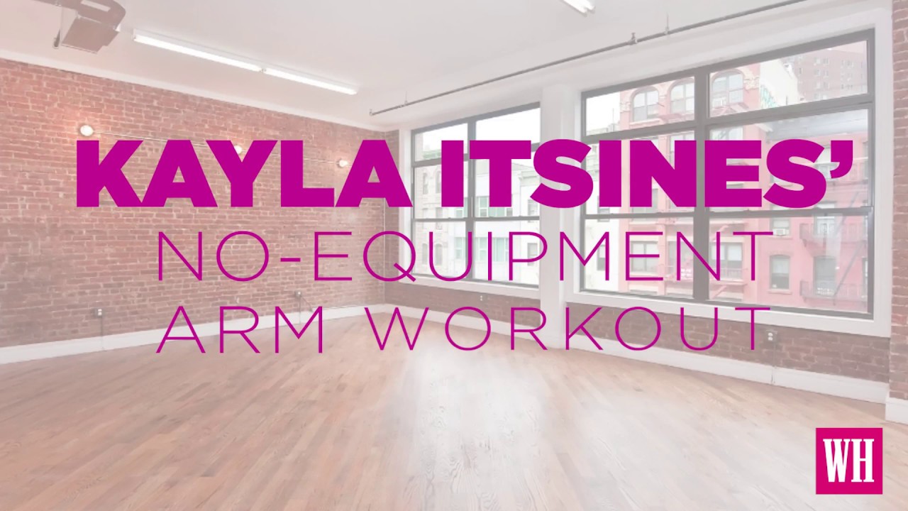 Kayla Itsines' No-Equipment Arm Workout