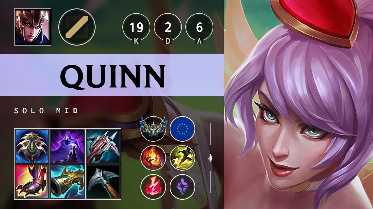 Quinn Mid vs Aurora - EUW Challenger Patch 25.21