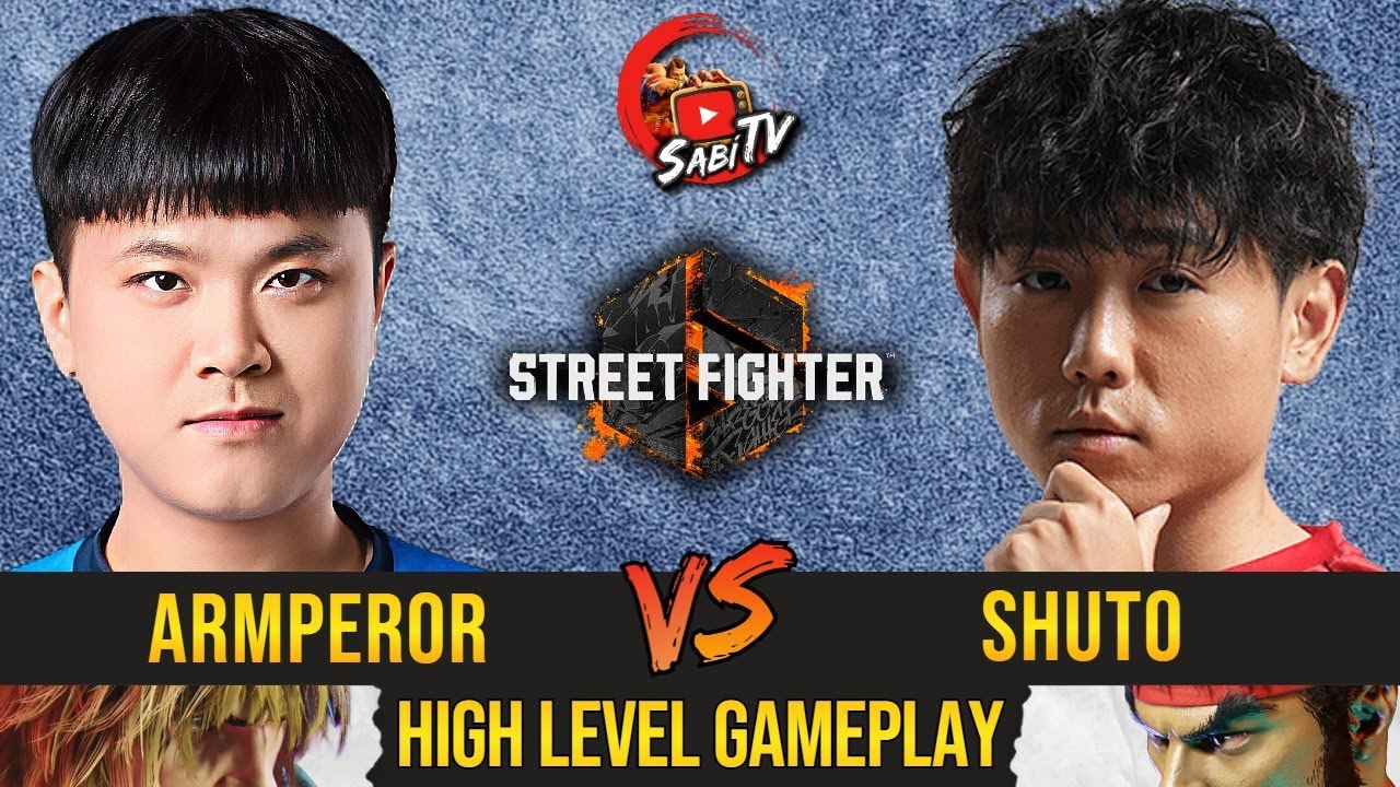 SF6 🔥 ARMPEROR (#6 Ranked Ken) vs SHUTO (#1 Ranked Ryu) 🔥 High-Level Matches