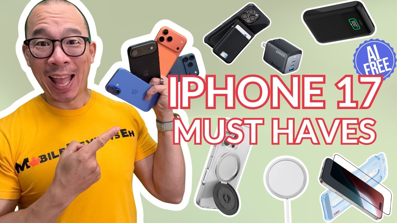 Я потратил 43 000 долларов на аксессуары для iPhone. Мой выбор лучших аксессуаров для iPhone 17