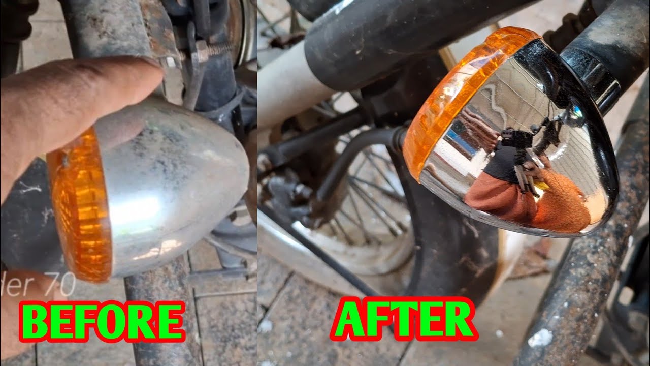 How to Easily Clean & Restore Chrome/Removing Rust/ Royal Enfield Engine Buffing /Chrome polish