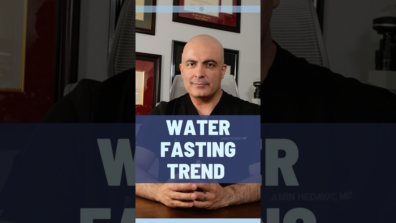 The Water Fasting Trend #waterfasting #fasting #water #getuninflamed90 #draminhedayat