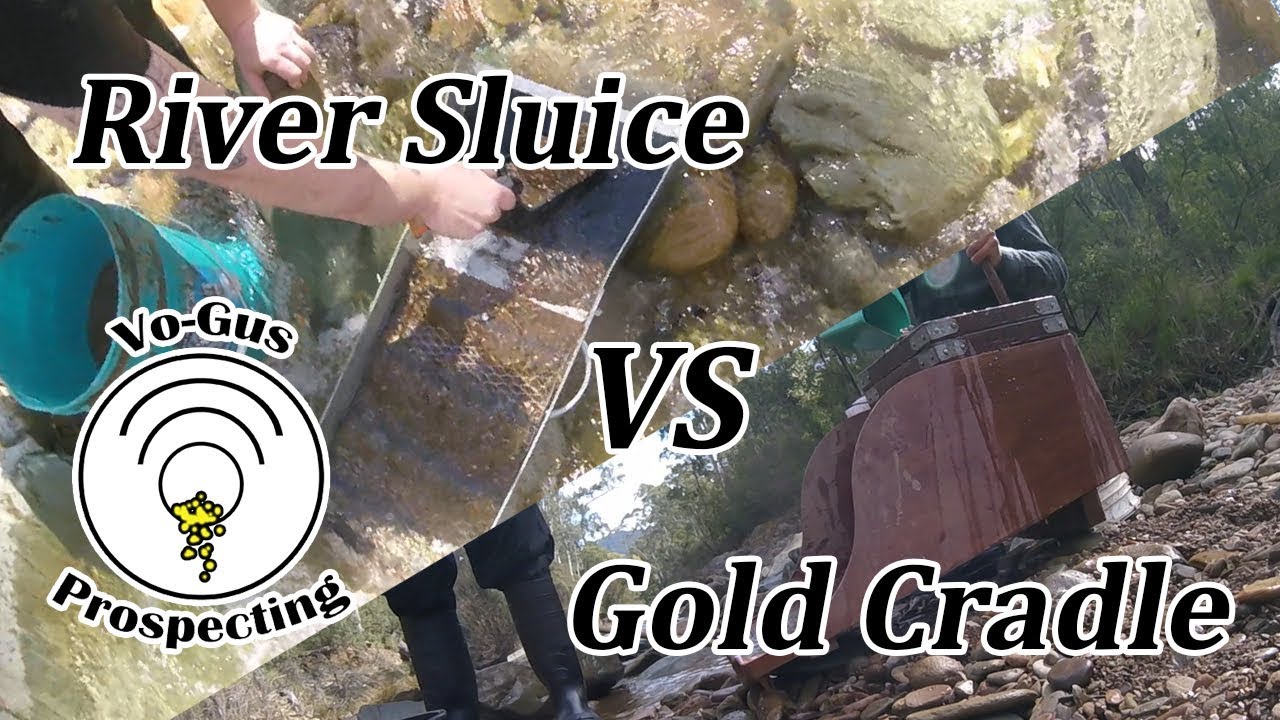 River Sluice vs Gold Cradle
