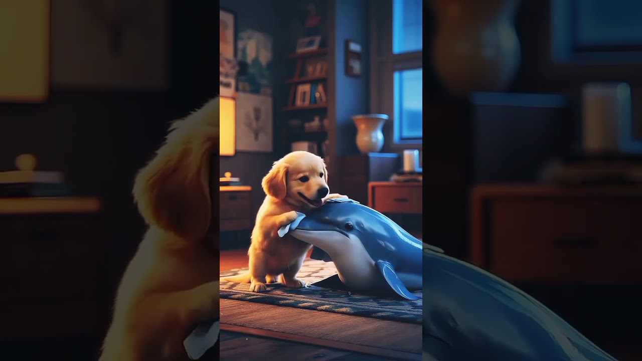 Dolphine vs cate #viralpost #imaginationforkids #friendship #tomandjerry #funny #wal #trendy