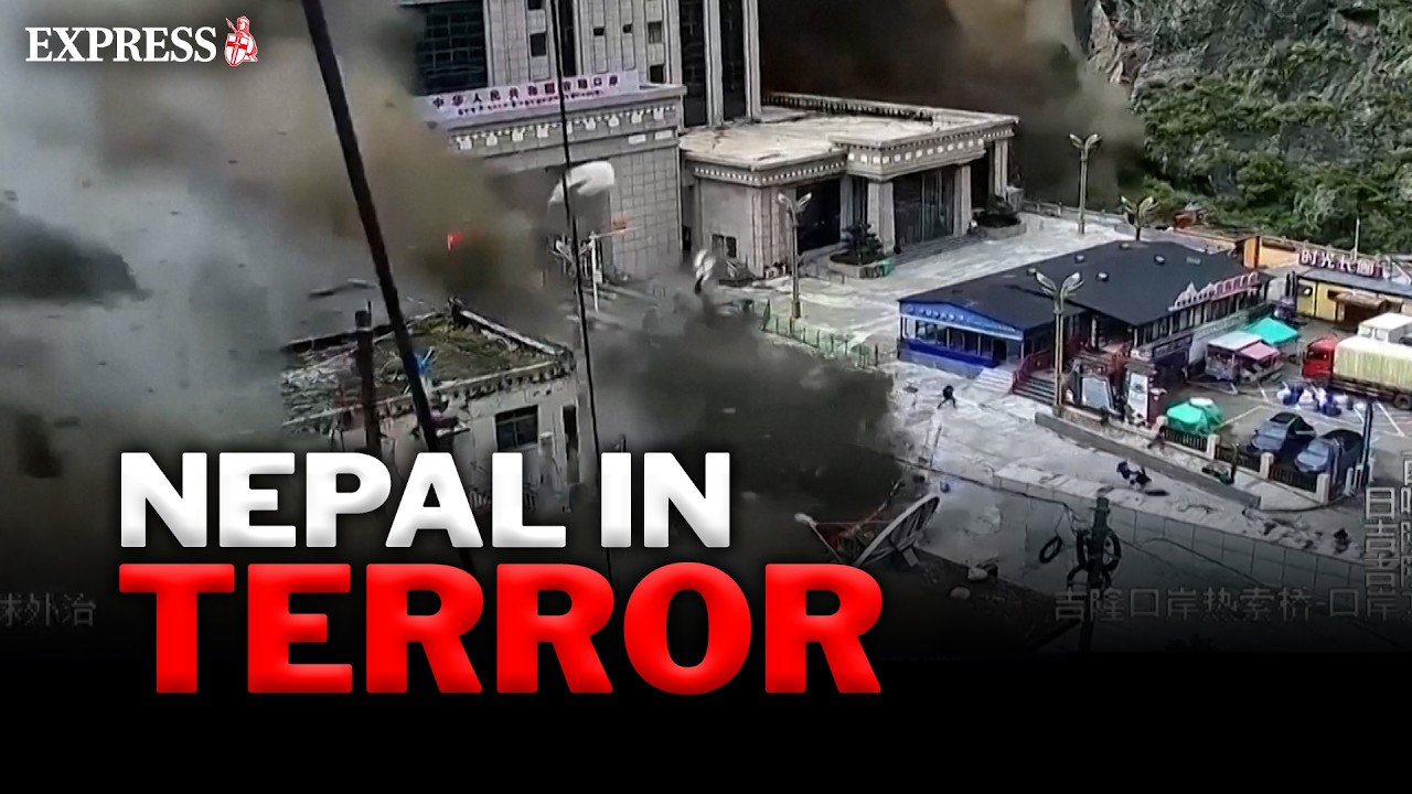 Shocking footage captures brutal Nepal flash floods with hundreds missing or dead