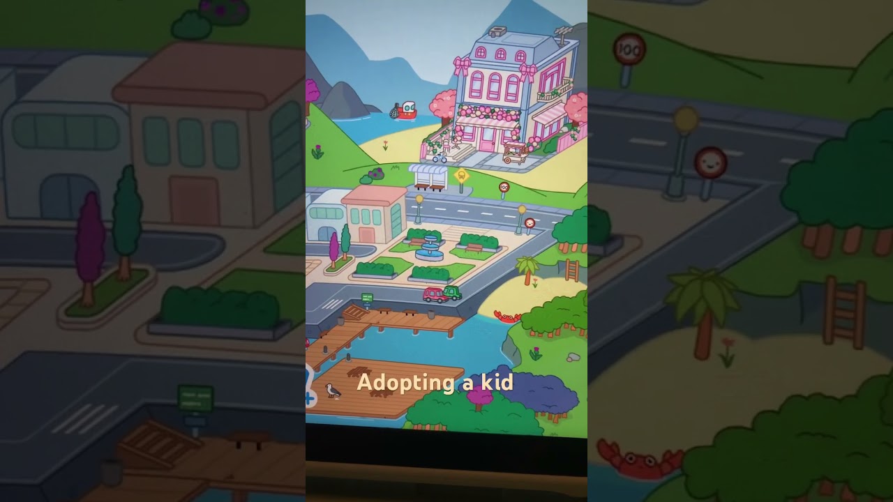 Adopting a kid #tocaboca #toca #tocalifeworld #tocalife #tocavideo