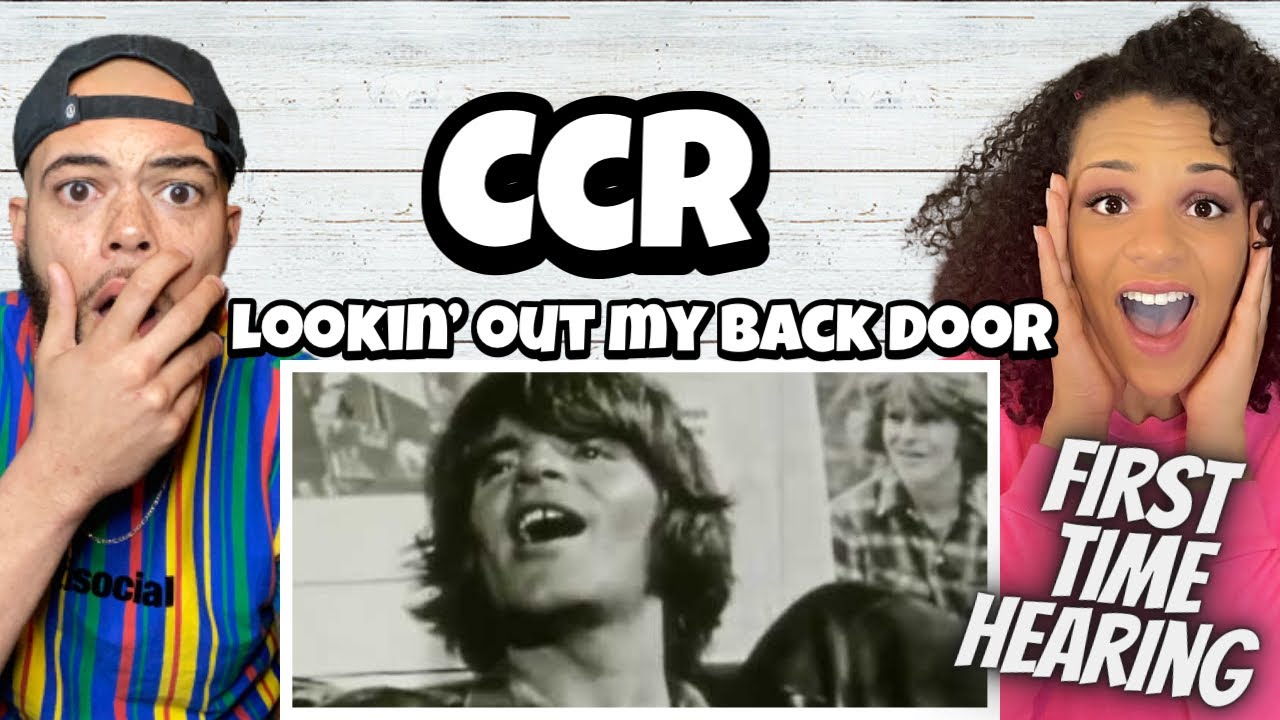 WE LOVE THEM!| FIRST TIME HEARING Creedence Clearwater Revival  - Lookin' Out My Back Door