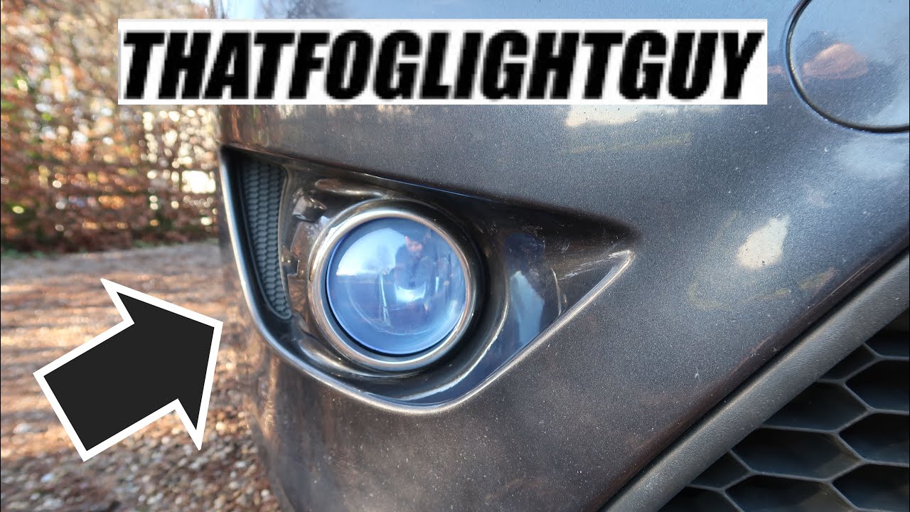 Fog Light Cover Install On My MK2 Focus ST