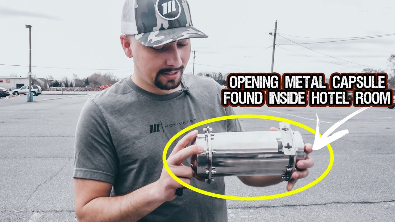 OPENING UP A CAPSULE FOUND INSIDE CREEPY HOTEL ROOM