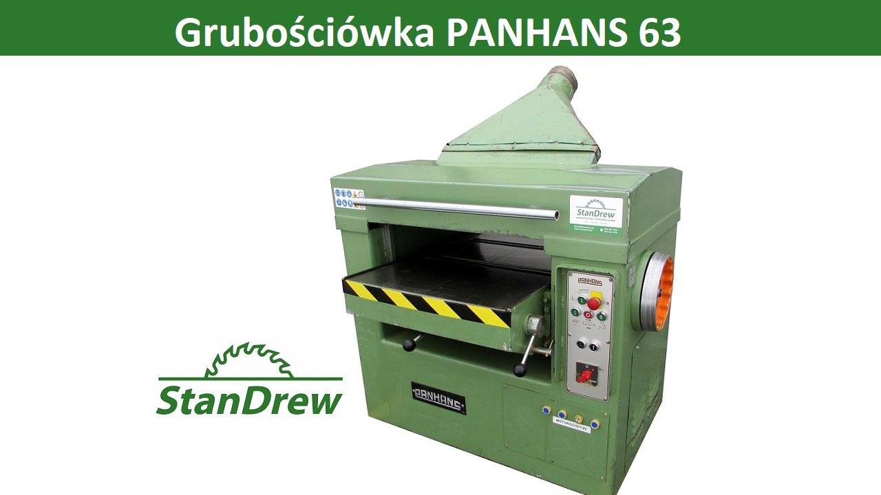 Grubości&oacute;wka PANHANS 63 - StanDrew