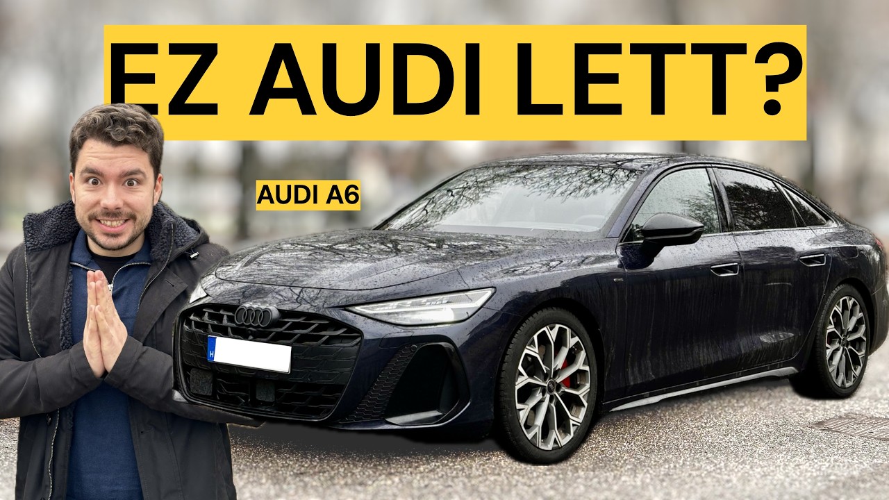 Audi A6 S-Line Limousine e-hybrid quattro 2026 - Visszatért az AUDI?