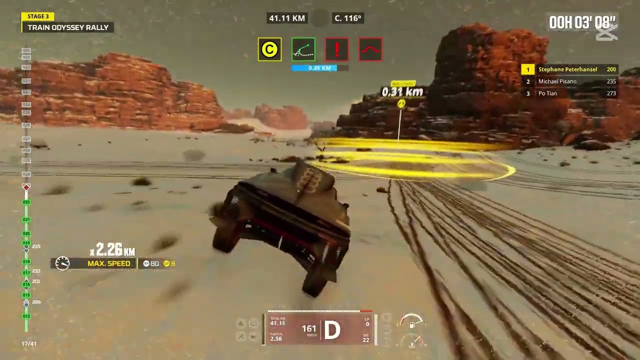 AUDI SPORT - Stage 3 - Shigry - Train Odyssey Rally - DAKAR Desert Rally Gameplay