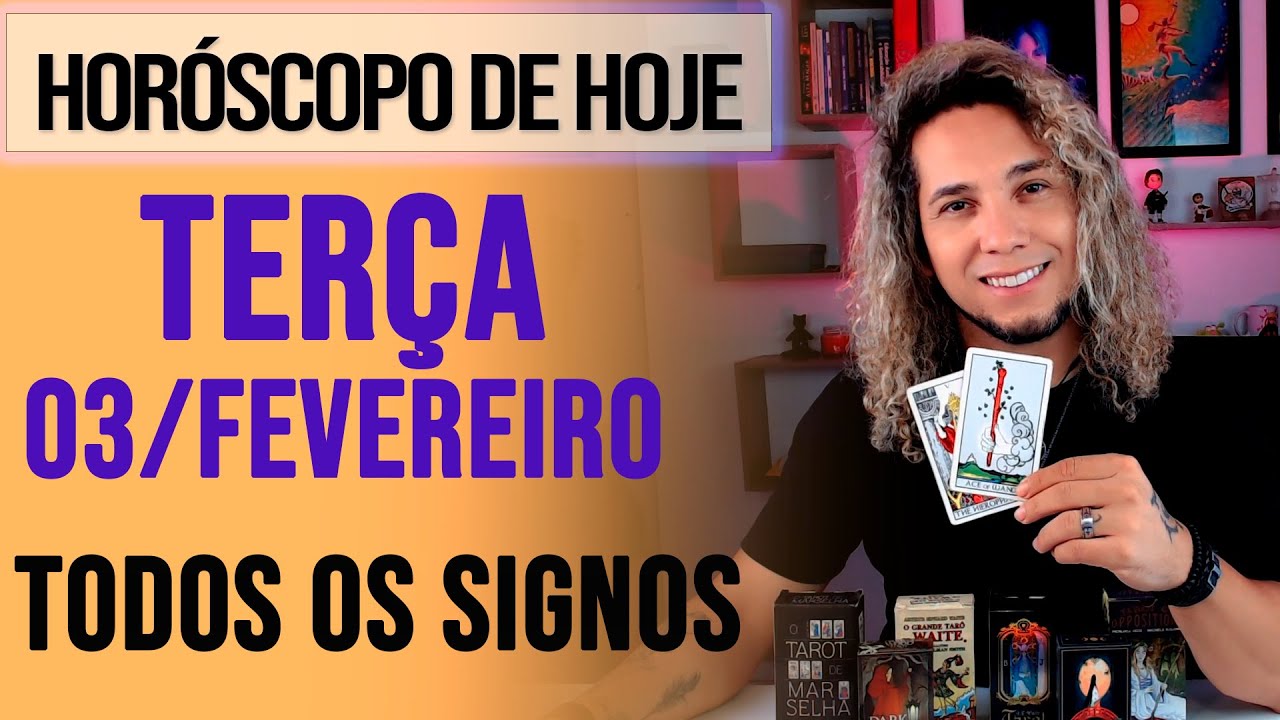 HORÓSCOPO DE HOJE / TERÇA - 03/02/26 - Previsão para Todos os Signos [AMOR, TRABALHO E DINHEIRO]