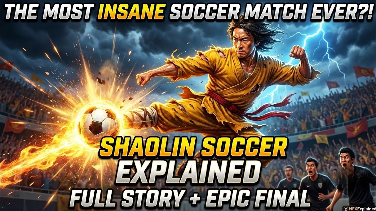 Shaolin Soccer (2001) Movie Explained | Full Story & Epic Final Match Breakdown | NFXExplained